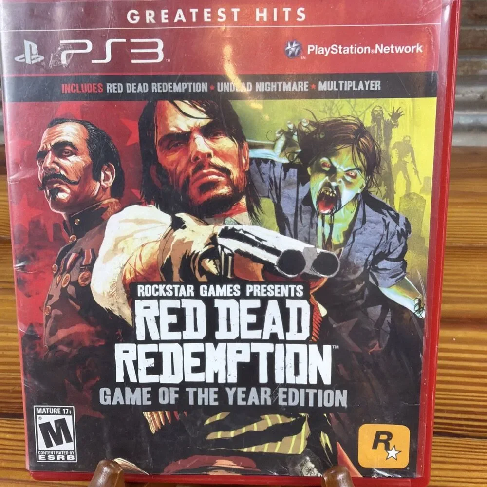 Red Dead Redemption GOTY Edition (Sony PlayStation 3, 2011) PS3 Tested MINTY!!
